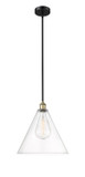 Pendants Glass Down by Innovations ( 405 | 616-1S-BAB-GBC-162 Edison ) 