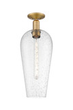 Semi-Flush Mts. Glass Down by Innovations ( 405 | 716-1C-BB-G456-8SDY Arcadia ) 