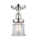 Semi-Flush Mts. Glass Down by Innovations ( 405 | 616-1F-PC-G182S Edison ) 