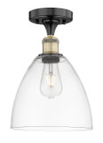 Semi-Flush Mts. Glass Down by Innovations ( 405 | 616-1F-BAB-GBD-92 Edison ) 