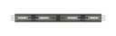 Bathroom Fixtures Cylindrical / Linear by Innovations ( 405 | 617L-4W-BK-G617-11DE Downtown Urban ) 