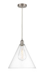 Pendants Glass Down by Innovations ( 405 | 616-1P-SN-GBC-162-LED Edison ) 