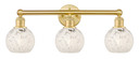 Bathroom Fixtures Three Lights by Innovations ( 405 | 616-3W-SG-G1216-6WM Edison ) 