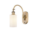 Sconces Single Glass by Innovations ( 405 | 518-1W-BB-G801-LED Ballston ) 