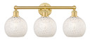 Bathroom Fixtures Three Lights by Innovations ( 405 | 616-3W-SG-G1216-8WM Edison ) 