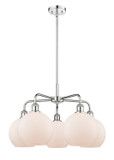Mid. Chandeliers Glass Down by Innovations ( 405 | 516-5CR-PC-G121-8 Ballston ) 