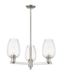 Mid. Chandeliers Glass Up by Innovations ( 405 | 716-3CR-SN-G457-6CL Arcadia ) 