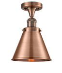Semi-Flush Mts. Glass Down by Innovations ( 405 | 517-1CH-AC-M13-AC Franklin Restoration ) 