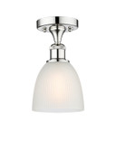 Semi-Flush Mts. Glass Down by Innovations ( 405 | 616-1F-PC-G381 Edison ) 