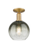 Semi-Flush Mts. Glass Down by Innovations ( 405 | 716-1C-BB-G483-8SL Arcadia ) 