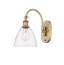 Sconces Single Glass by Innovations ( 405 | 518-1W-BB-GBD-752-LED Ballston ) 