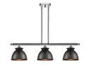 Linear/Island 3 Light Bar by Innovations ( 405 | 516-3I-PC-M14-BK Ballston ) 