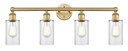 Bathroom Fixtures Four Lights by Innovations ( 405 | 616-4W-BB-G802 Edison ) 