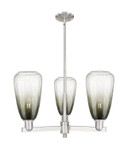 Mid. Chandeliers Glass Up by Innovations ( 405 | 716-3CR-SN-G480-6SL Arcadia ) 