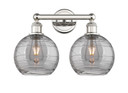 Bathroom Fixtures Two Lights by Innovations ( 405 | 616-2W-PN-G1213-8SM Edison ) 