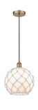 Mini Pendants Glass Down by Innovations ( 405 | 616-1P-AB-G121-10RW Edison ) 