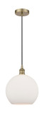 Mini Pendants Glass Down by Innovations ( 405 | 616-1P-AB-G121-12 Edison ) 