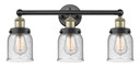 Bathroom Fixtures Three Lights by Innovations ( 405 | 616-3W-BAB-G54 Edison ) 