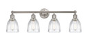 Bathroom Fixtures Four Lights by Innovations ( 405 | 616-4W-SN-G442 Edison ) 