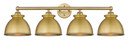 Bathroom Fixtures Four Lights by Innovations ( 405 | 616-4W-BB-M14-BB Edison ) 
