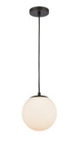 Mini Pendants Glass Down by Innovations ( 405 | 608-BK-W Auralume ) 
