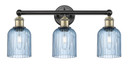 Bathroom Fixtures Three Lights by Innovations ( 405 | 616-3W-BAB-G559-5BL Edison ) 