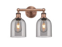 Bathroom Fixtures Two Lights by Innovations ( 405 | 616-2W-AC-G558-6SM Edison ) 