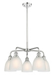 Mid. Chandeliers Glass Down by Innovations ( 405 | 516-5CR-PC-G381 Ballston ) 