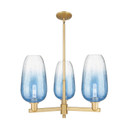 Mid. Chandeliers Glass Up by Innovations ( 405 | 716-3CR-BB-G484-7SB Arcadia ) 