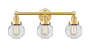 Bathroom Fixtures Three Lights by Innovations ( 405 | 616-3W-SG-G202-6 Edison ) 