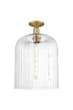 Semi-Flush Mts. Glass Down by Innovations ( 405 | 716-1C-BB-G559-12CL Arcadia ) 