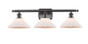 Bathroom Fixtures Three Lights by Innovations ( 405 | 516-3W-OB-G131-LED Ballston ) 