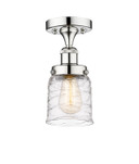 Semi-Flush Mts. Glass Down by Innovations ( 405 | 616-1F-PC-G513 Edison ) 