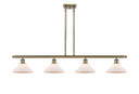 Linear/Island 4 Light + by Innovations ( 405 | 516-4I-AB-G131-LED Ballston ) 