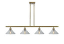 Linear/Island 4 Light + by Innovations ( 405 | 516-4I-AB-G132 Ballston ) 