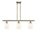 Linear/Island 3 Light Bar by Innovations ( 405 | 516-3I-AB-G559-5GWH Ballston ) 