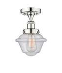 Semi-Flush Mts. Glass Down by Innovations ( 405 | 616-1F-PC-G534 Edison ) 
