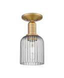 Semi-Flush Mts. Glass Down by Innovations ( 405 | 716-1C-BB-G559-5SM Arcadia ) 