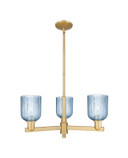 Mid. Chandeliers Glass Up by Innovations ( 405 | 716-3CR-BB-G559-5BL Arcadia ) 
