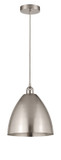 Pendants Metal Shade by Innovations ( 405 | 616-1P-SN-MBD-12-SN-LED Edison ) 