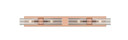 Bathroom Fixtures Cylindrical / Linear by Innovations ( 405 | 617S-4W-AC-G617-8SM Downtown Urban ) 