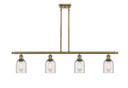 Linear/Island 4 Light + by Innovations ( 405 | 516-4I-AB-G259 Ballston ) 