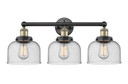 Bathroom Fixtures Three Lights by Innovations ( 405 | 616-3W-BAB-G74 Edison ) 