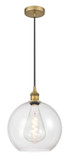 Mini Pendants Glass Down by Innovations ( 405 | 616-1P-BB-G122-12 Edison ) 
