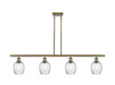 Linear/Island 4 Light + by Innovations ( 405 | 516-4I-AB-G292-LED Ballston ) 