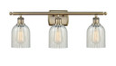Bathroom Fixtures Three Lights by Innovations ( 405 | 516-3W-AB-G2511 Ballston ) 