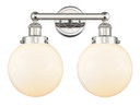 Bathroom Fixtures Two Lights by Innovations ( 405 | 616-2W-PN-G201-8 Edison ) 