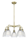Mid. Chandeliers Glass Down by Innovations ( 405 | 516-5CR-AB-G382 Ballston ) 