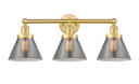 Bathroom Fixtures Three Lights by Innovations ( 405 | 616-3W-SG-G43 Edison ) 