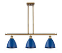 Linear/Island 3 Light Bar by Innovations ( 405 | 516-3I-BB-MBD-75-BL Ballston ) 